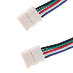 SC3 RGBW SOLDERLESS CONNECTOR ON BOTH ENDS FOR 5050 RGBW FLEXIBLE STRIP