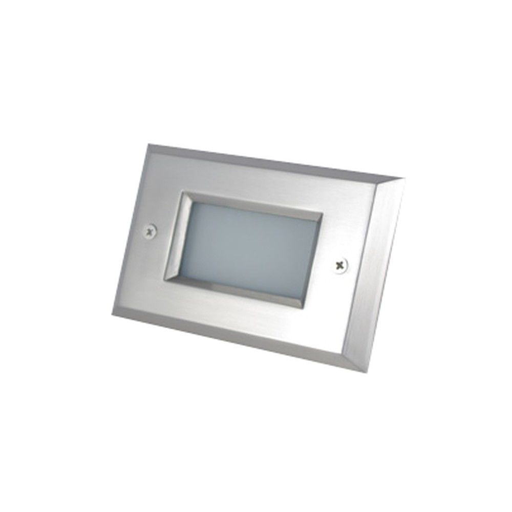 120V AC - MOTION SENSOR STEP LIGHT - 3000K WARM WHITE - OUTDOOR RATED - FITS SINGLE - WARM WHITE 3000K
