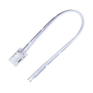 COB SOLDERLESS STRIP CONNECTOR TO WIRE LEAD - 24" (60CM)