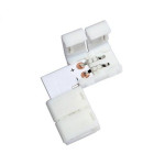 CONNECTEUR SANS SOUDURE EN ANGLE L SC4 POUR RUBAN LED 3528