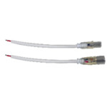 OUTDOOR FLEX CONNECTORS - 2 WIRE SINGLE COLOR - SET OF 2 - MALE AND FEMALE