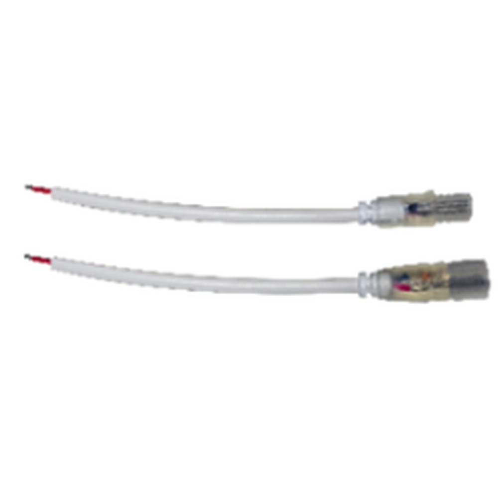 OUTDOOR FLEX CONNECTORS - 2 WIRE SINGLE COLOR - SET OF 2 - MALE AND FEMALE