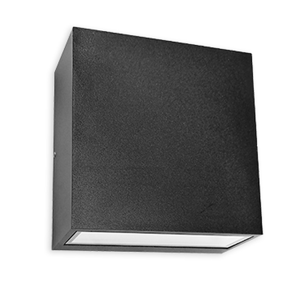 LWL-PUD-9W - 2 X 9W - 1500 LUMENS - 30K - DEL INTÉGRÉ - PEU PROFONDE. ÉCLAIRAGE VERS LE BAS ET LE HAUT - VERRE