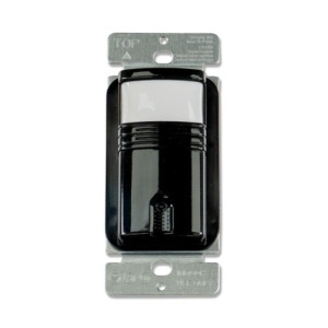 Wall motion sensor PIR 3 Way with Neutral - Max 800W - 120V - Black - V2