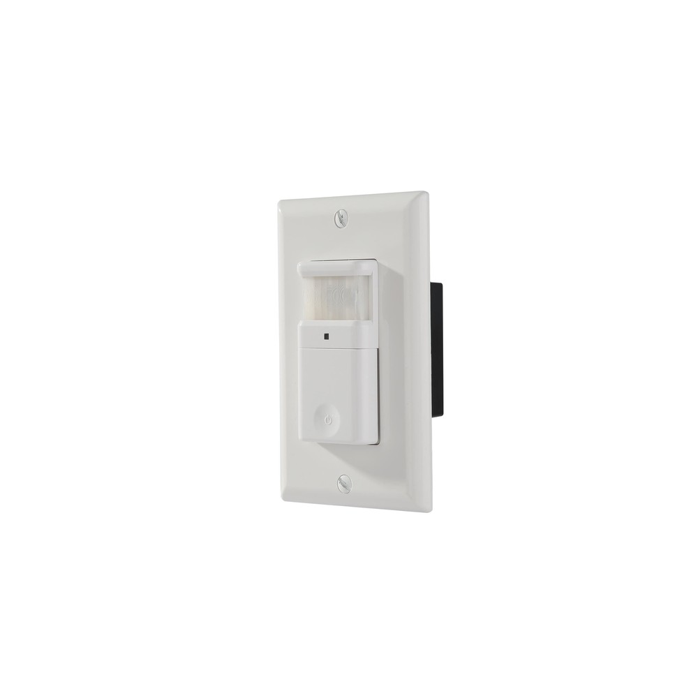 Motion Detector PIR switch 120V with neutral 15A 500W 180deg one-way 5s to 5min
