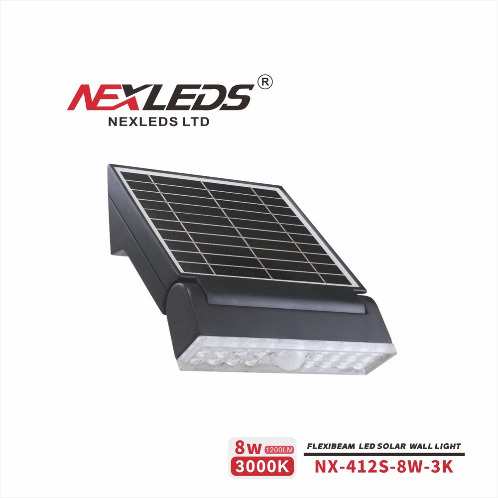 Flexibeam Solar Wall Light (8W)