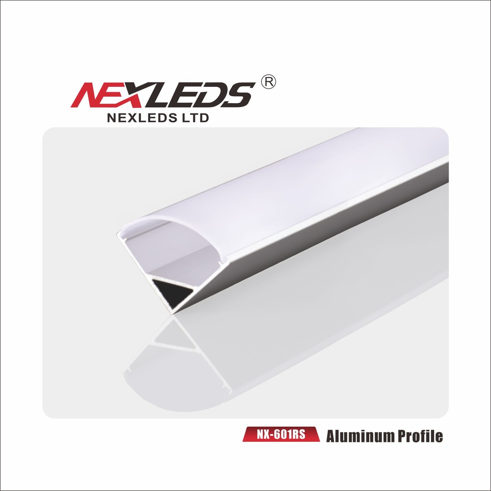 ANGLED SURFACE MOUNTED LED ALUMINUM  3000*16*16MM - 601