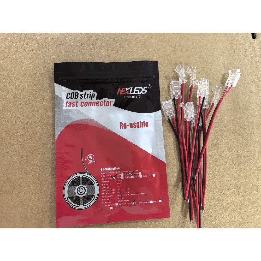 LED COB TAPE LIGHTWITH WIRE