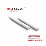LED VAPOR TIGHT 4 FT -IP66 SS CLIPS 3CCT WIDE BODY 30/35/40/50K NEMA 4X (SENSOR AVAILABLE)