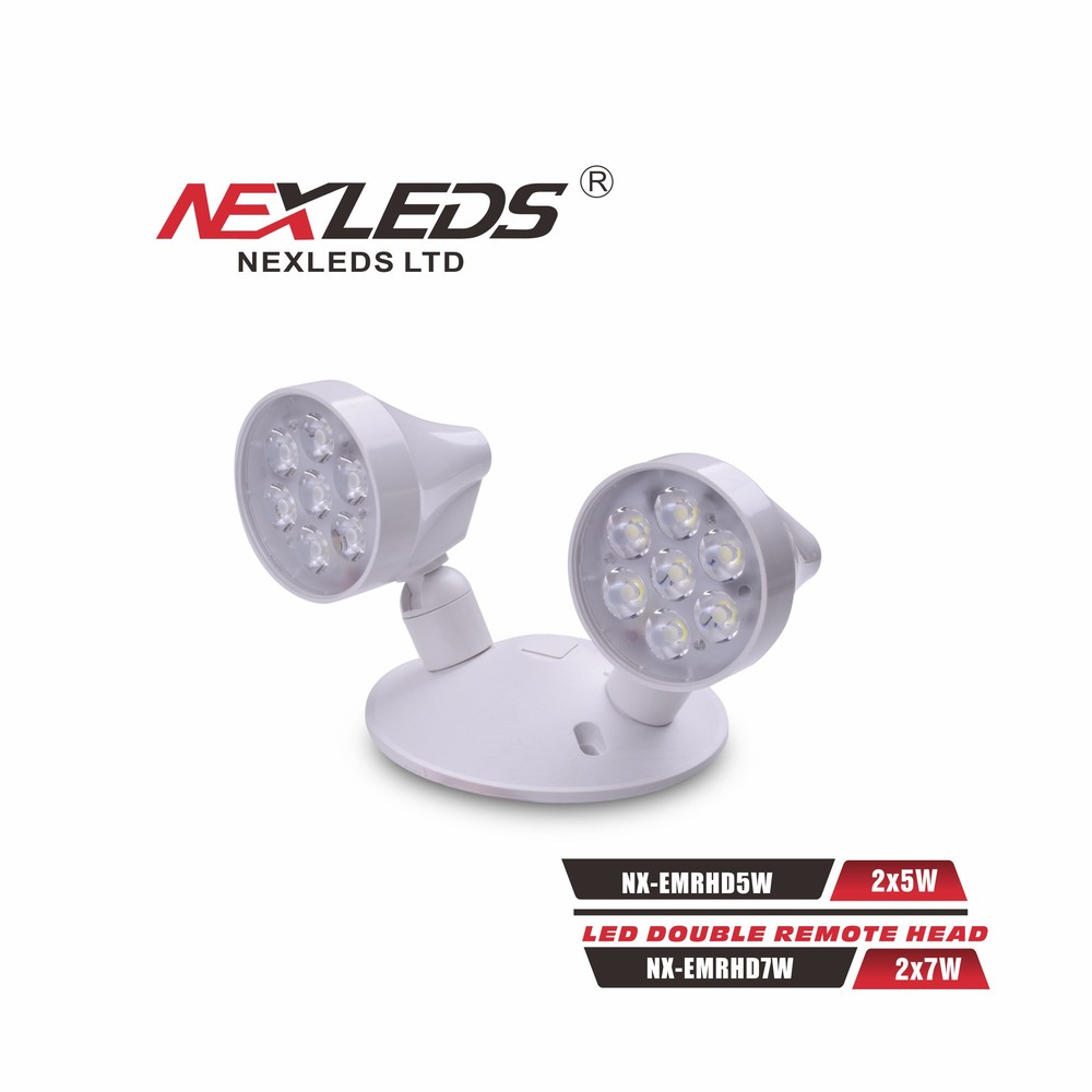 5V-12V- DOUBLE REMOTE 7W LED HEAD
