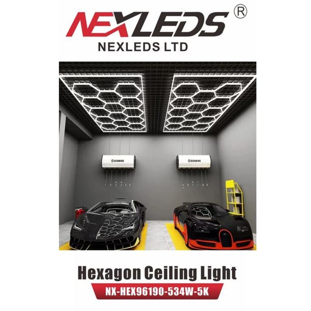 HEXAGON LED CEILING LIGHT