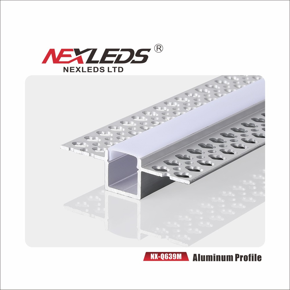 FLAT ANGLE NARROW DRYWALL ALUMINUM EXTRUSION 3000*56.0*15.0MM