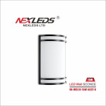 LED WALL SCONCE (IN BLACK)