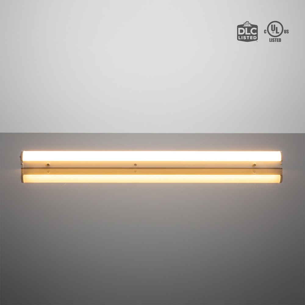 4FT LINEAR STRIP LED LUMINAIRE - 3CCT (3500K - 1000K AND 5000K) + 3 WATTAGE SELECTABLE (30W - 10W AND 50W) -
