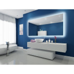 ORIGINAL RECTANGLE BACKLIT LED MIRROR 100X45 60K