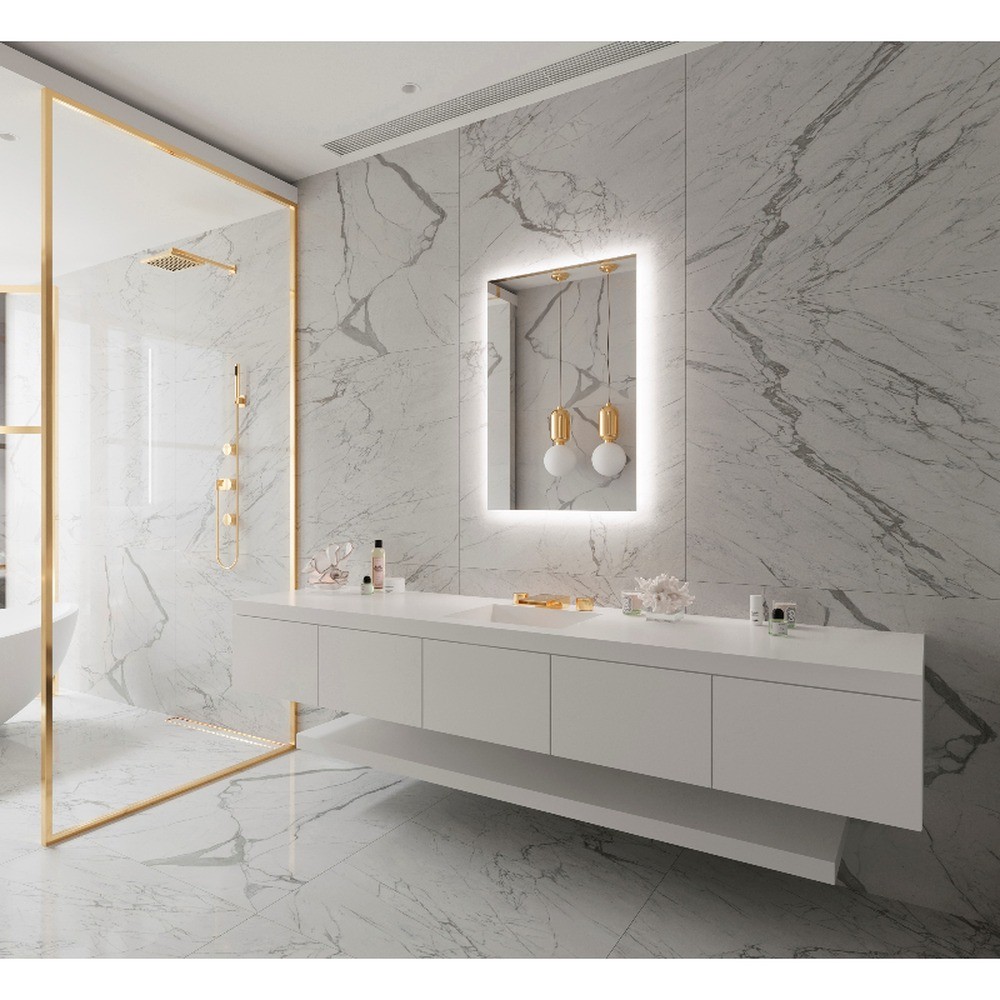 ORIGINAL RECTANGLE BACKLIT LED MIRROR 20X28 30K