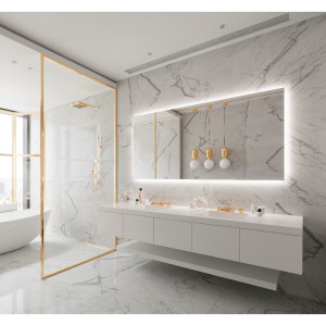 ORIGINAL RECTANGLE BACKLIT LED MIRROR 85X40 30K