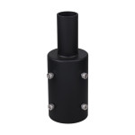 Mountings - Auxiliary Products - Tenon Adaptor - Round - 4’’ to 2 3/8’’ - Black (for FL- mounts)