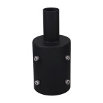 Mountings - Auxiliary Products - Tenon Adaptor - Round - 5’’ to 2 3/8’’ - Black (for FL- mounts)