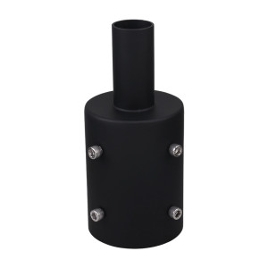 Mountings - Auxiliary Products - Tenon Adaptor - Round - 5’’ to 2 3/8’’ - Black (for FL- mounts)