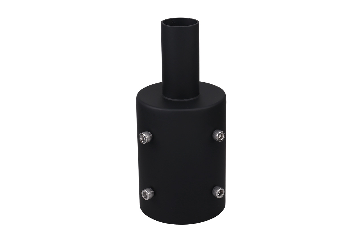 Mountings - Auxiliary Products - Tenon Adaptor - Round - 5’’ to 2 3/8’’ - Black (for FL- mounts)