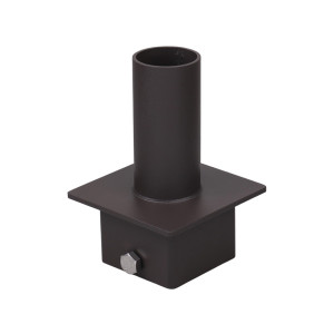 Mountings - Auxiliary Products - Tenon Adaptor - Square - 4’’ to 2 3/8’’ - Bronze (for FL- mounts)