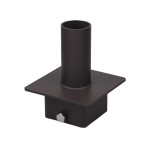 Mountings - Auxiliary Products - Tenon Adaptor - Square - 5’’ to 2 3/8’’ - Bronze (for FL- mounts)