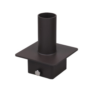 Mountings - Auxiliary Products - Tenon Adaptor - Square - 5’’ to 2 3/8’’ - Bronze (for FL- mounts)
