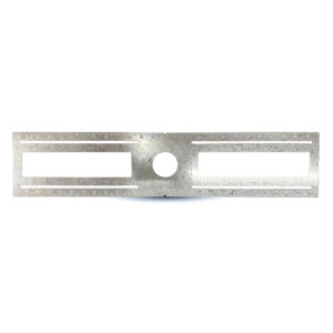 PREMOUNTING 26 LONG" - 1" HOLE SIZE PLATE FOR RECESSED LED
