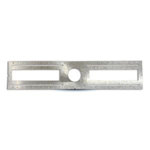 PREMOUNTING 26 LONG" - 2" HOLE SIZE PLATE FOR RECESSED LED