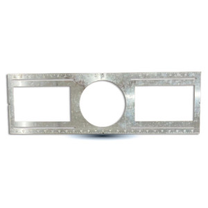 PREMOUNTING 26 LONG" - 6" HOLE SIZE PLATE FOR RECESSED LED