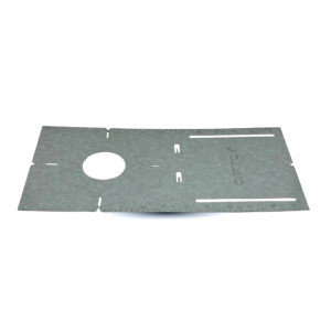 PREMOUNTING 13" LONG - 1" HOLE SIZE PLATE FOR RECESSED LED