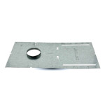 PREMOUNTING 13" WITH LIP - 1" HOLE SIZE PLATE FOR RECESSED LED