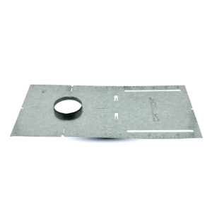 PREMOUNTING 13" WITH LIP - 1" HOLE SIZE PLATE FOR RECESSED LED