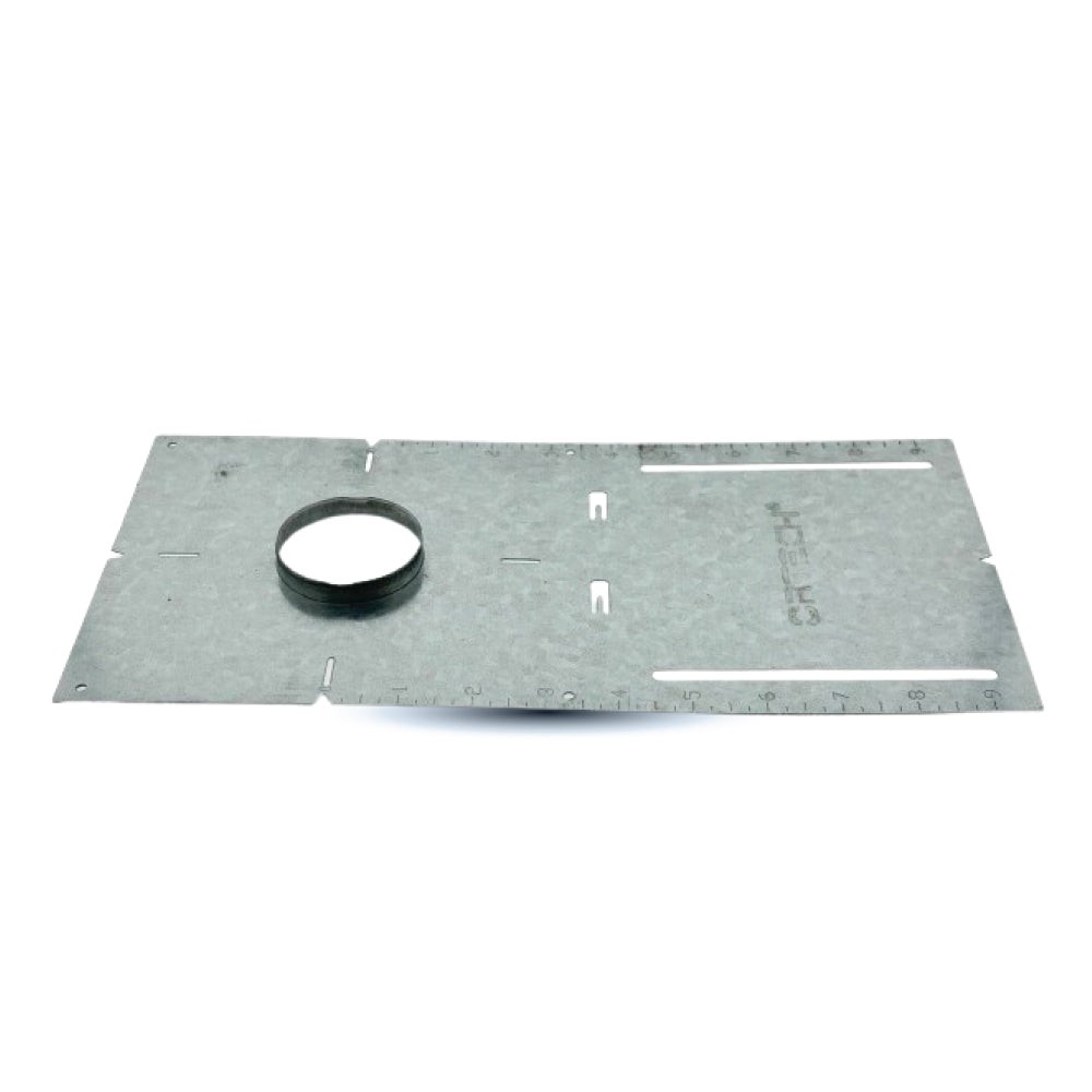 PREMOUNTING 13" WITH LIP - 1" HOLE SIZE PLATE FOR RECESSED LED