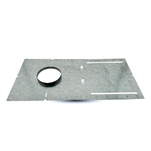 PREMOUNTING 13" WITH LIP - 2" HOLE SIZE PLATE FOR RECESSED LED