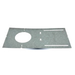 PREMOUNTING 13" LONG - 3.5" HOLE SIZE PLATE FOR RECESSED LED  COMPATIBLE W/ SLIM-RG3-5CCT & SLIM-RG4-5CCT
