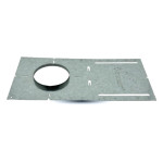 PREMOUNTING 13" WITH LIP - 3.5" HOLE SIZE PLATE FOR RECESSED LED  COMPATIBLE W/ SLIM-RG3-5CCT & SLIM-RG4-5CCT