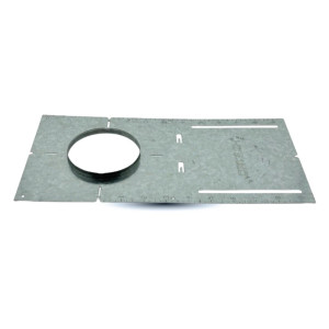 PREMOUNTING 13" WITH LIP - 3.5" HOLE SIZE PLATE FOR RECESSED LED  COMPATIBLE W/ SLIM-RG3-5CCT & SLIM-RG4-5CCT