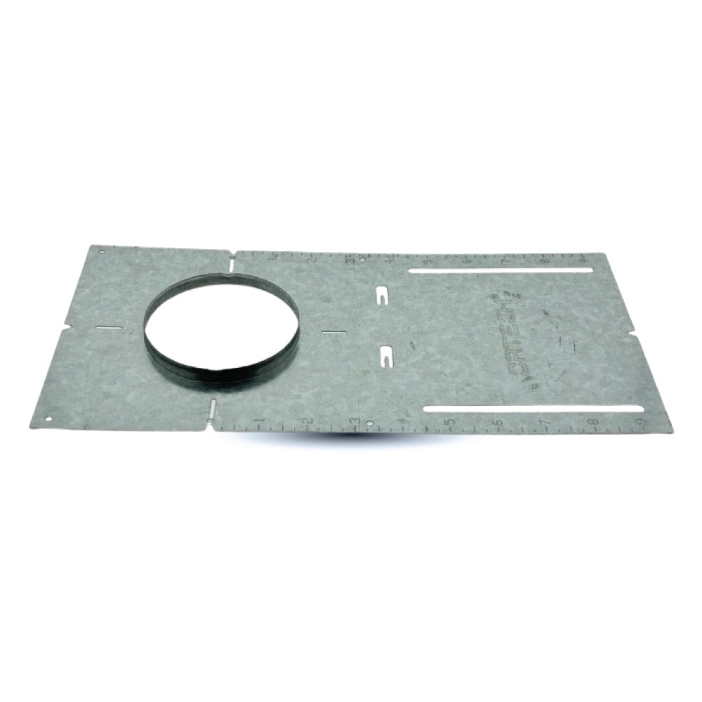 PREMOUNTING 13" WITH LIP - 3.5" HOLE SIZE PLATE FOR RECESSED LED  COMPATIBLE W/ SLIM-RG3-5CCT & SLIM-RG4-5CCT