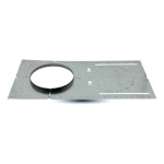 PREMOUNTING 13" WITH LIP - 4.5" HOLE SIZE PLATE FOR RECESSED LED  COMPATIBLE W/ SLIM4-5CCT & SLIM4FR-5CCT