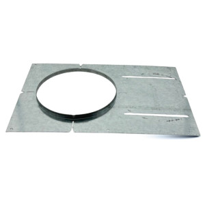 PREMOUNTING 13" WITH LIP - 6" HOLE SIZE PLATE FOR RECESSED LED