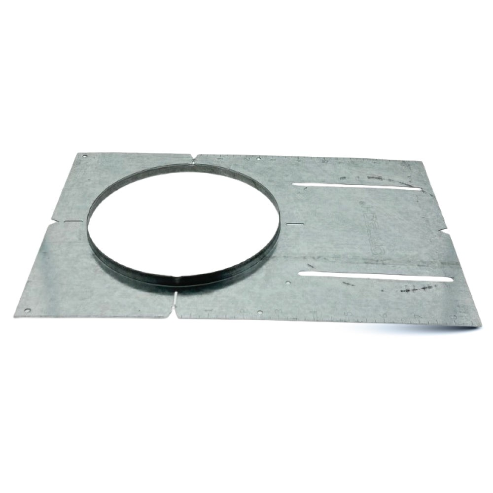 PREMOUNTING 13" WITH LIP - 6" HOLE SIZE PLATE FOR RECESSED LED