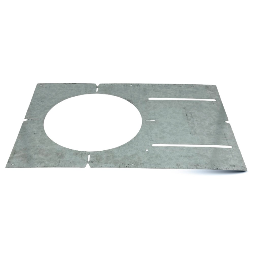 PREMOUNTING 13" LONG - 6" HOLE SIZE PLATE FOR RECESSED LED
