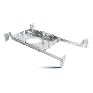 PLAQUE 3" POUR LUMINAIRE MINCE AVEC BARRE DE SUSPENSION 4 DIRECTIONS