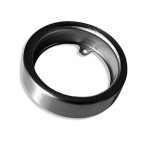 PLC - Couvert en métal pour installation en surface - Brushed Steel