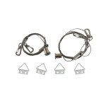 PLS Standard Panel Light - Panels/Troffers - Accessories - 8ft Hanging Length Suspension Kit (for all PLS and PLP)