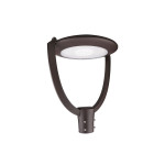 LUMINAIRE DE POTEAU EXTÉRIEUR LED PTA02 - CSC LED - 55W - 3CCT - 120-347V - BRONZE - CERTIFIÉ DLC PREMIUM