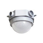 Marine light 6" 25W 100-277V 30K grey frost dim 0-10V DLC Standard - DLC ID S-1KNR4A - 3 -317 Lumens