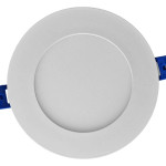 SDL - RECESSED DOWNLIGHT - 4" - ROUND - SLIM - 9W - 700 LM - 27/30/35/40/5000K - 120V - TRIAC/ELV DIMMING - WHITE